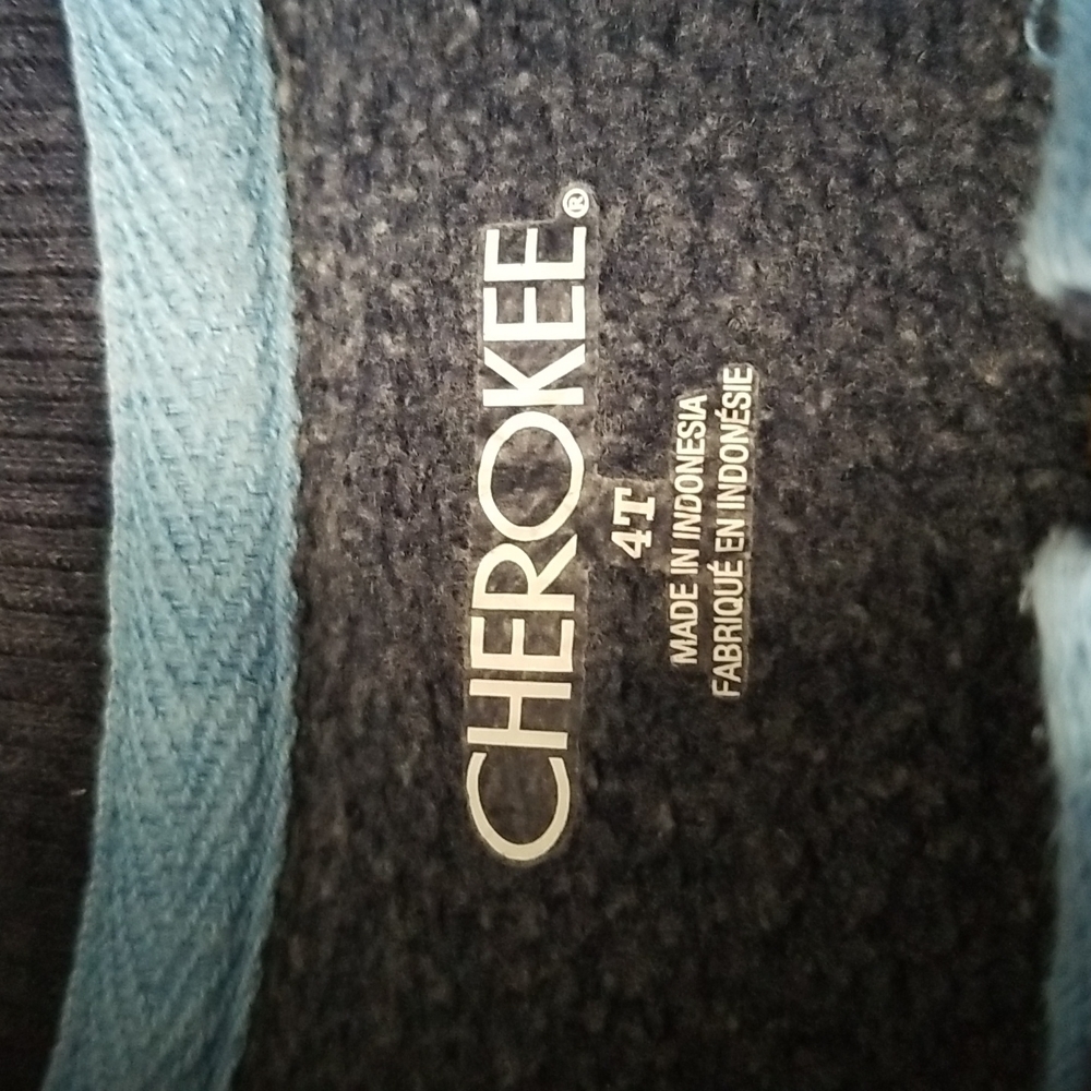 Cherokee Toddler Boy's Quarter-Zip Pullover - Picture 6 of 12